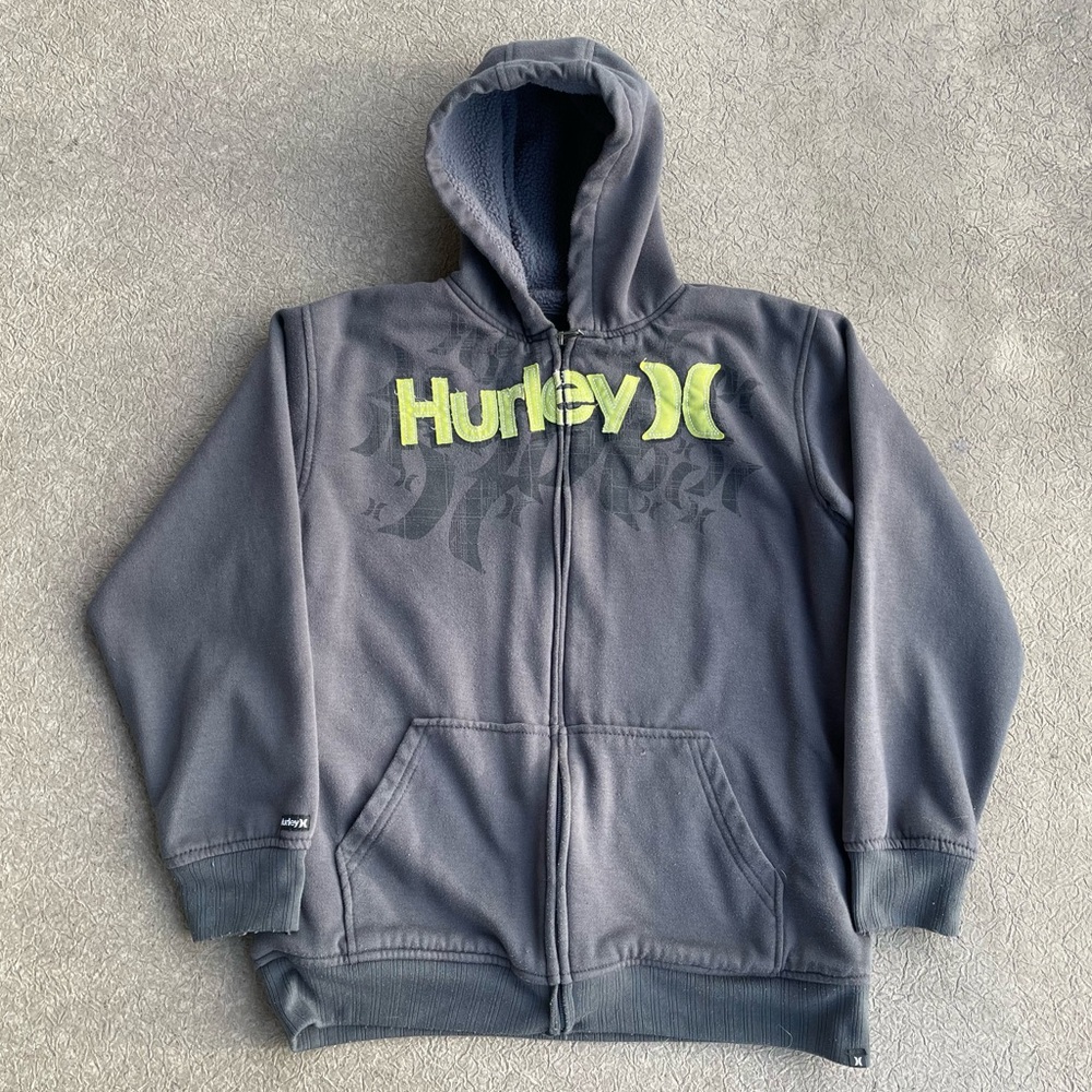 Hurley Fleece Zip Up Hoodie